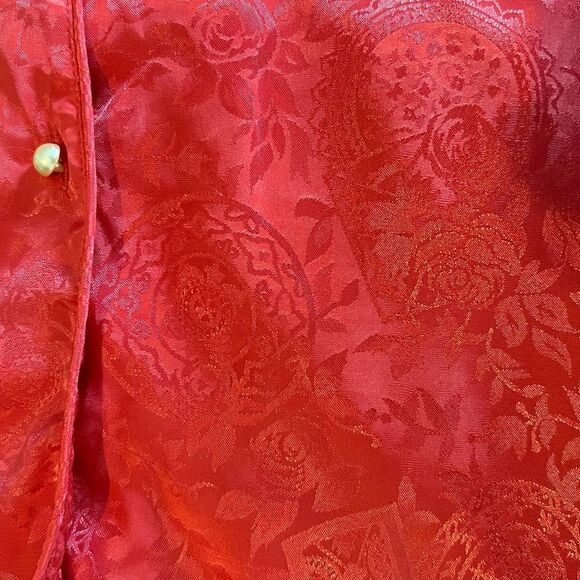 Victoria's Secret Gold Label Vintage Red Night Shirt - M/L - Picture 6 of 8